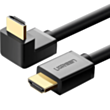Naqil Ugreen HDMI 4K Male to Male 90 Degree 2m HD103_10173 Black