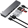 USB Hub Satechi Slim Pro USB Type-C ST-HUCPHSM Space Gray