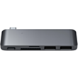 USB-хаб Satechi Pass-Through USB Type-C ST-TCUPM Space Gray