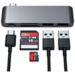 USB-хаб Satechi Pass-Through USB Type-C ST-TCUPM Space Gray