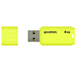 Флеш карта Goodram 8 GB USB 2.0 Yellow UME2 5908267935644