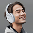 Наушники Celebrat A31 On Ear White/Pale Blue
