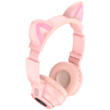 Наушники Borofone BO18 Cat Ear Pink