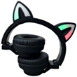 Наушники Borofone BO18 Cat Ear Black