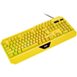 Oyun klaviaturası 2E KG315 Combo Yellow 2E-KG315UYW