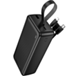 Power Bank Borofone Clever BJ79B 30000 mAh Integrated Cable Black