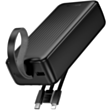 Power Bank Borofone Clever BJ79B 50000 mAh Integrated Cable Black