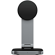 Simsiz enerji toplama cihazı Satechi 2in1 Foldable Qi2 ST-Q21FM Space Gray