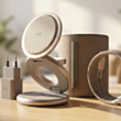 Magssory Wireless Charger Disc Signature Edition WCH033 Titanium