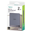 Portativ SSD Apacer AS724 2TB USB 3.2 Gen.2 Mauve AP2TBAS724M-1