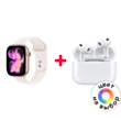 Apple AirPods Pro 3 MFHP4ZE/A + Apple Watch Series 11 42mm Rose Gold W/Light Blush Sport Band S/M MEU04RK/A