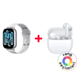 Xiaomi Redmi Buds 8 Lite BHR08OLGL White + Xiaomi Redmi Watch 5 Active BHR8790GL Matte Silver