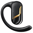 Наушники Vertu OWS 18K Gold, Dark Iron Black Crocodile, OWS-GD-E-BK11-C-HW Black