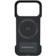 Qoruyucu örtük Magssory iPhone 17 Pro Aramid Zero CFB047 Black