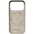 Защитный чехол Magssory iPhone 17 Pro Eco-Leather CLT044 Ivory