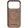 Qoruyucu örtük Magssory iPhone 17 Pro Eco-Leather CLT044 Latte