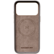 Защитный чехол Magssory iPhone 17 Pro Max Eco-Leather CLT045 Latte