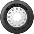 Шина для автомобиля Petlas 12R22.5 SC700 TL 152/148 K 001.PT.71306