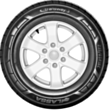 Шина для автомобиля Lassa  205/70R15C Transway 3 106/104R 8KM 001.LS.243804  