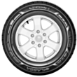 Шина для автомобиля Lassa 225/75R16C Transway 3+ 121/120R 10PR (001.LS.243539)