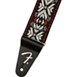 Gitara üçün kəmər Fender Pasadena Red Snowflake