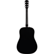 Akustik gitara Fender CD-60S WN Black