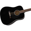 Akustik gitara Fender CD-60S WN Black
