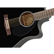 Elektrikli akustik gitara Fender CD-60SCE BK WN
