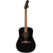 Elektrikli akustik gitara Fender Debut Redondo Drednaught Black
