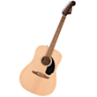 Электроакустическая гитара Fender Debut Redondo Drednaught Natural