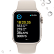 Apple Watch SE 2 44 mm Starlight Aluminium / MNJX3RB/A
