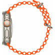 Apple Watch Ultra 2 49 mm Titanium W/Orange Ocean Band/MREH3RB/A