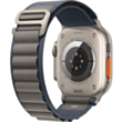 Apple Watch Ultra 2 49 mm Titanium W/Blue Alpine Band Loop L/MREQ3RB/A