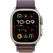 Apple Watch Ultra 2 49 mm Titanium W/Indigo Alpine Band Loop L/MREW3RB/A