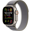 Apple Watch Ultra 2 49 mm Titanium W/Green/Grey Trail Loop S / MRF33GK/A