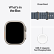Smart saat Apple Watch Ultra 3 Cellular 49mm MEWH4QI/A Natural Titanium