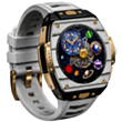 Smart saat Vertu Grand Watch S1 Bespoke WS1-GDJ-T-BW11-C-HW-015 Gold,Black,White