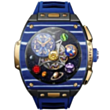Smart saat Vertu Grand Watch S1 Bespoke WS1-GDJ-T-BW11-C-HW-019 Gold,White,Blue