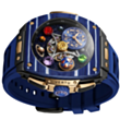 Smart saat Vertu Grand Watch S1 Bespoke WS1-GDJ-T-BW11-C-HW-019 Gold,White,Blue