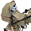 Uşaq arabası Kidilo G-10 Beige