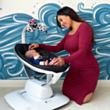 Şezlonq 4moms 5.0 Amerika MamaRoo Black