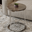 Журнальный стол Elysium Castillo 309 SILVMDFBRW