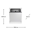 Посудомоечная машина Beko DIN15Q20
