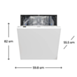 Qabyuyan Indesit DIC 3B+16 A
