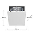 Посудомоечная машина Indesit DIC 3B+16 A 