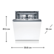 Посудомоечная машина Bosch SMV4HMX25Q