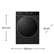 Quruducu maşın Hisense DH5I804UB2D