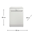 Посудомоечная машина Indesit DFE 1B19 13