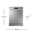 Посудомоечная машина Samsung DW60A6092FS/WT