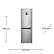 Soyuducu Samsung RB29FERNDSA/WT